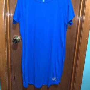 Blue Michael Kors t-shirt dress